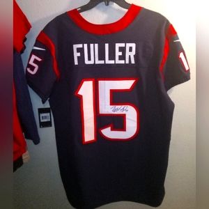 Mens Autographed Texans Jersey